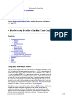 Biodiversity Profile of India PDF