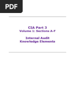 Sample of CIA Part 3 Study Guide 2024 | PDF | Multiple