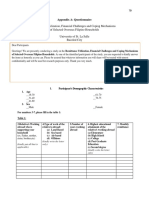 Remittance Utilization, Financial Challenges and Coping Mechanisms of Selected Overseas Filipino Households University of St. La Salle Bacolod City