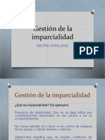 Gestión de La Imparcialidad