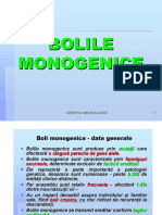 Bolile Monogenice Prezentare