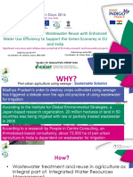 Integrating Bio-Treated Wastewater Reuse With Enhanced Water Use Efficiency To Support The Green Economy in EU and India PDF