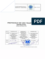 Protocolo TELEFONOS SATELITALES