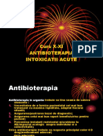 Antibioterapia Si Intoxicatiile Acute