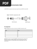 EMU RS485 Communication Cable - External Alarms