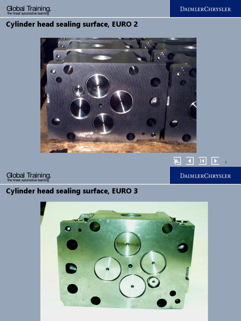 Cylinder Head Sealing Surface, EURO 2 Global Training PDF
