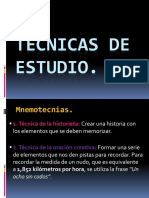 Técnicas de Estudio UNIDAD4