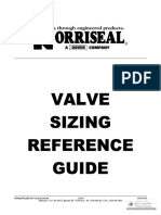 NORRISEAL Valve Size Manual