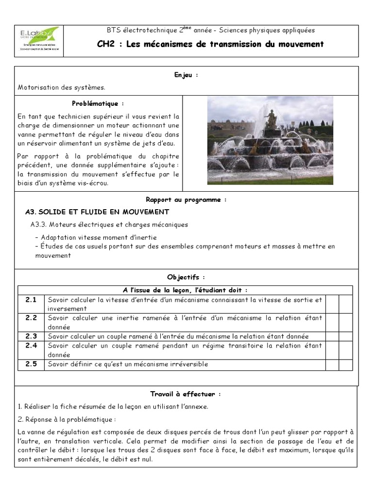 CH02 PDF | PDF | Transmission automatique | Moteurs
