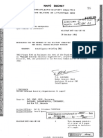 COLD WAR - NATO MEMORANDUM FOR THE MEMBERS OF THE MILITARY COMMITTEE 28 OCT 82