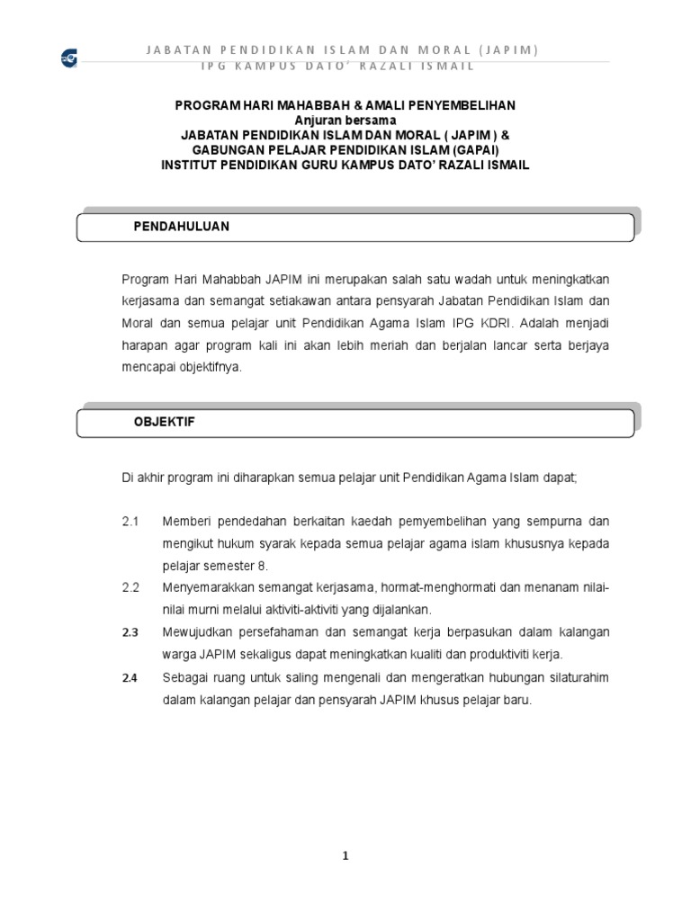 Kk Hari Mahabbah Pdf