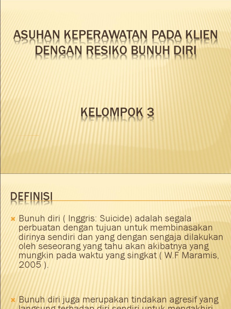 Bunuh Diri Fix | PDF | Pengembangan Diri