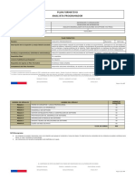 Plan Formativo Analista Desarrollador Aplicaciones