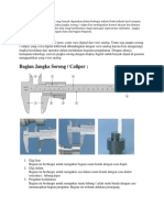 Jangka Sorong Adalah Alat Ukur