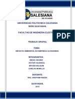 Impacto Ambiental ALFADOMUS