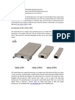 How Much Do You Know About CFP CFP2 CFP4 Optical Transceivers