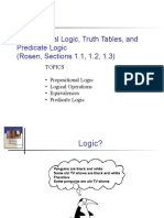 Propositions Predicates Rosen Chapter 1