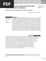 Proposta Do Uso de Pool de Sangue Total Como Controle