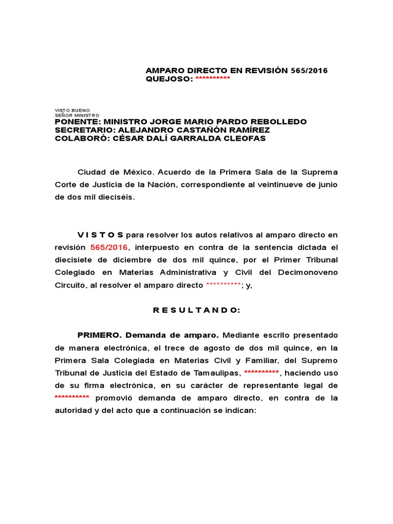 Sentencia Civil PDF Constitución Caso de ley