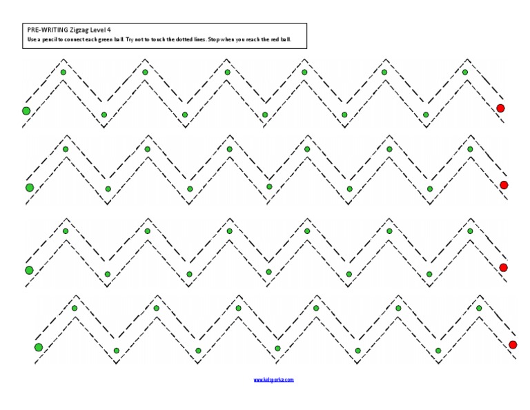 PreWriting Zigzag 4 PDF