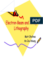 Electron Beam and Lithography