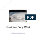 Hurricane Copywork