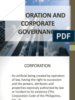 Chapter 1 Corporation and Corporate Governance