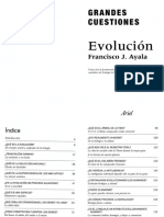 ¿Soy realmente un mono? de Ayala, F.J.(2012) Grandes Cuestiones. Evolución