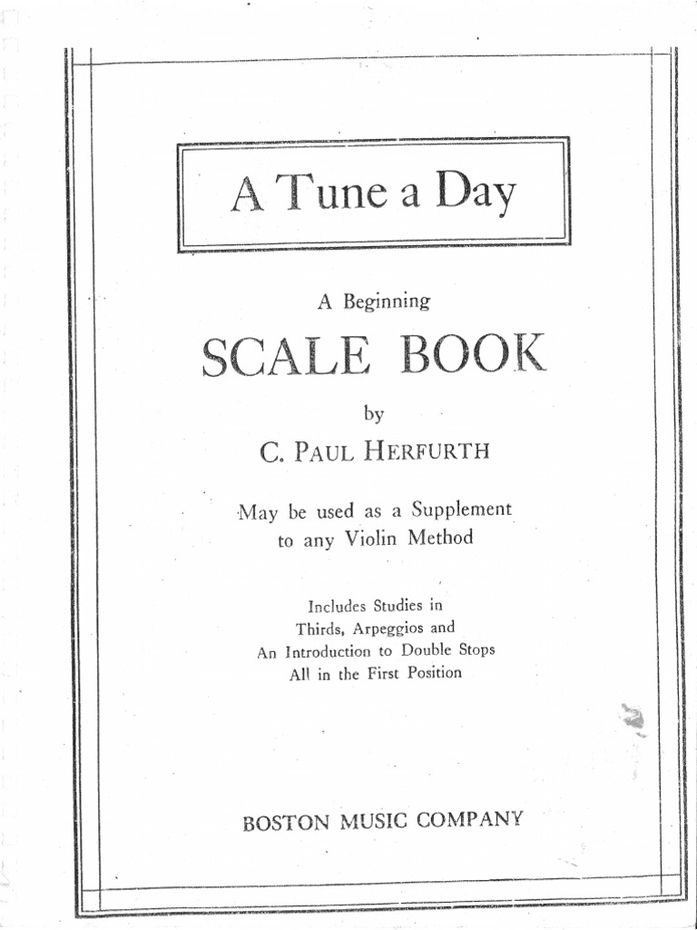 Tune A Day French Horn Or Tenor Horn: Book 1