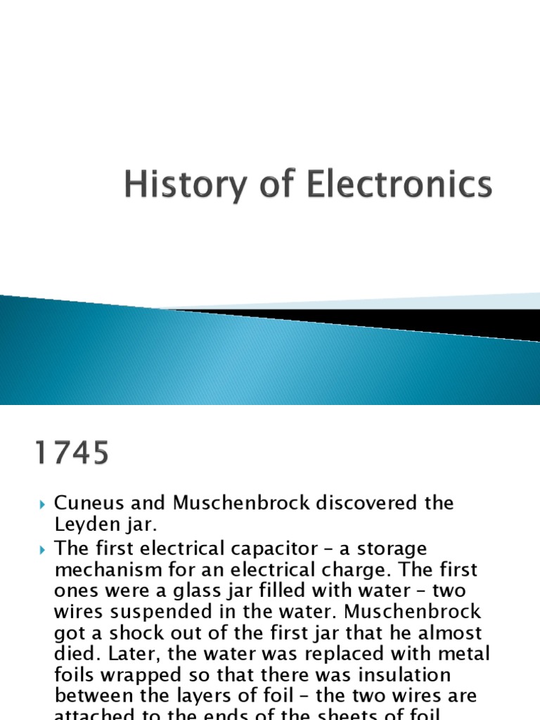 Timeline of Electrical Inventions | PDF | Electromagnetic Induction ...