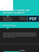 Climate Change and Resource Scarcity