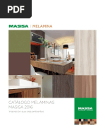 10 Catalogo Melaminas Masisa 2016 Impreso