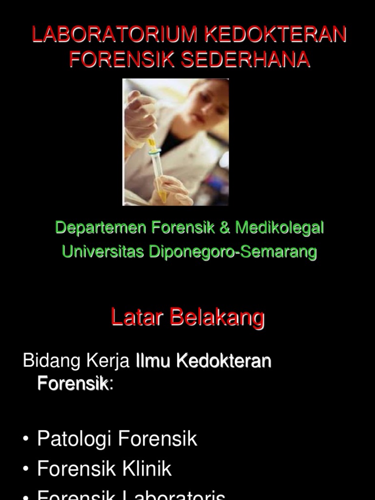 Praktikum Laboratorium Forensik | PDF