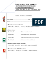 Examen SIT Uso y Manejo Extintores