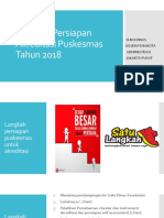 Langkah Persiapan Akreditasi Puskesmas 2018