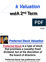 Stock Valuation Model