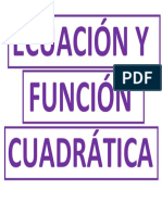Ecuación y Función Cuadrátic 2