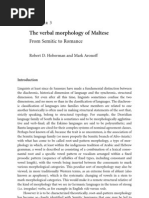 Download The verbal morphology of Maltese-From Semitic to Romance by VisitMalta SN37122133 doc pdf