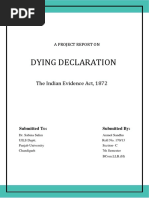 Dying Declaration 