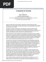 A Integridade Da Vacuidade Por Ajaan Thanissaro