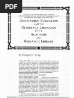 Download Continuing Education and the Reference Librarian In the Academic and the Research Library by Anonymous 7rwvZTvMZv SN37122639 doc pdf