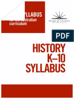 History Stage 2 Syllabus