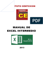 Manual de Excel Intermedio PDF