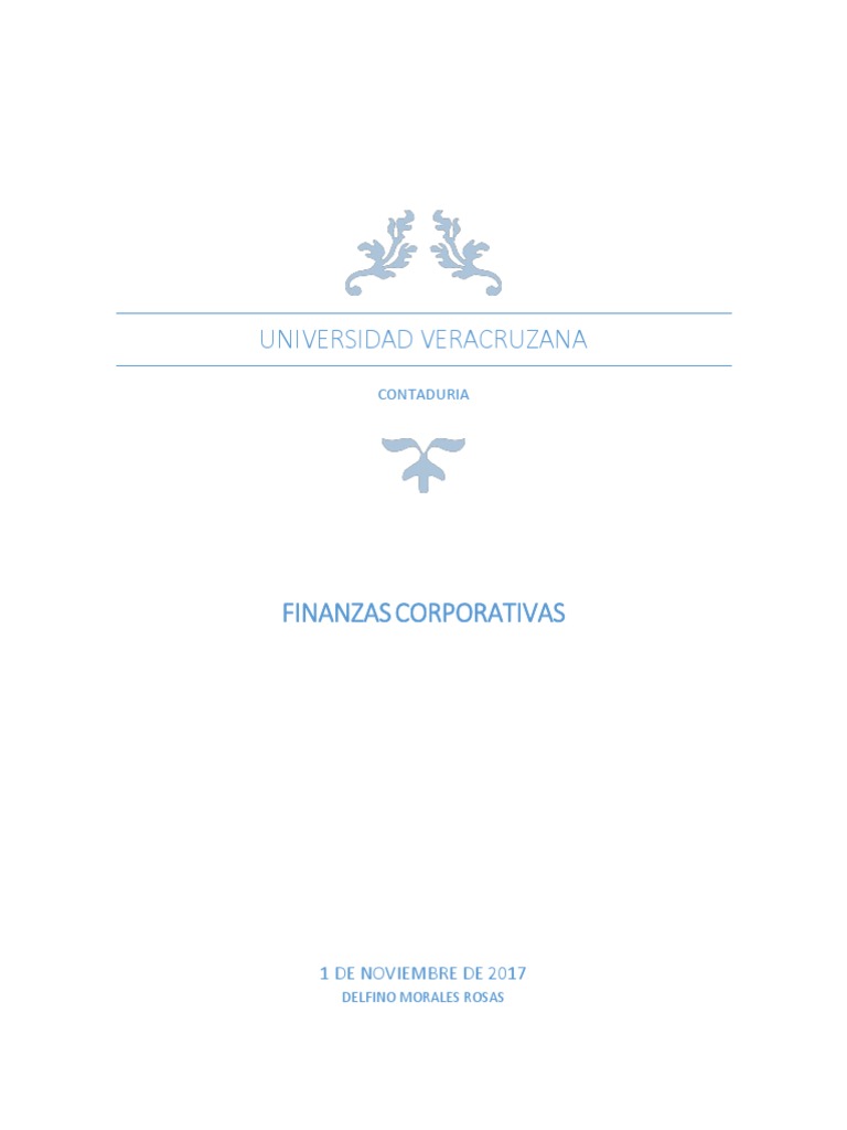 Finanzas Corporativas y Decisiones de Inversión | PDF | Compartir ...