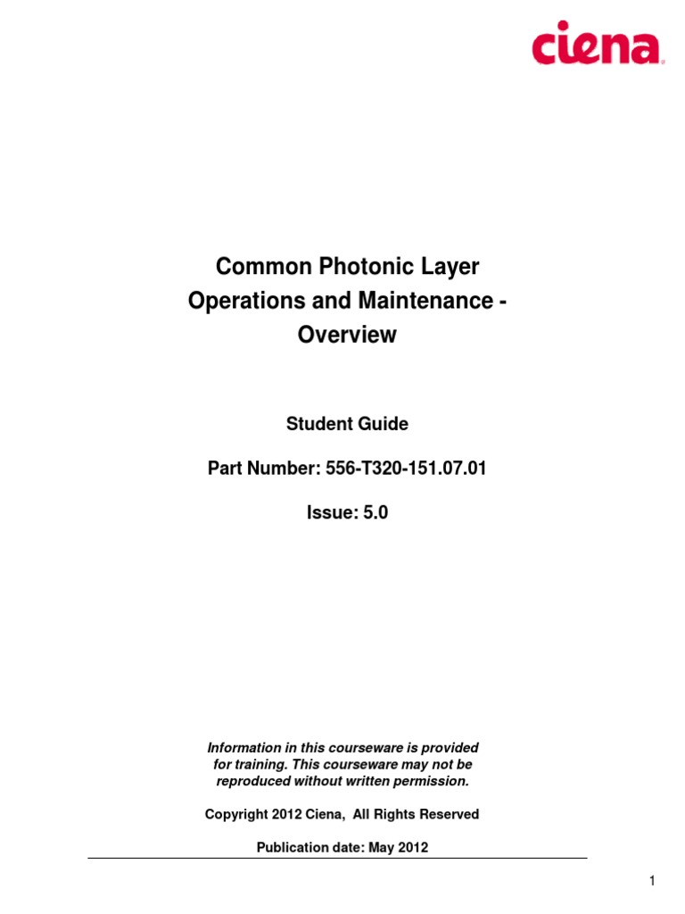 CPL 556-T320-151.07.01 Secured | PDF | Wavelength Division Multiplexing ...