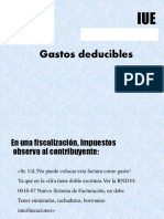 Gastos Deducibles