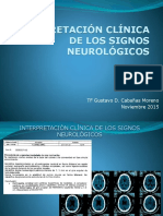 Interpretación Clinica de Los Signos Neurologicos