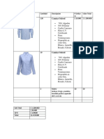 Cotizacion Camisas Oxford