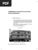 Visibilidade e Escrita de Si Nos Riscos
