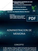 Administracion de Memoria